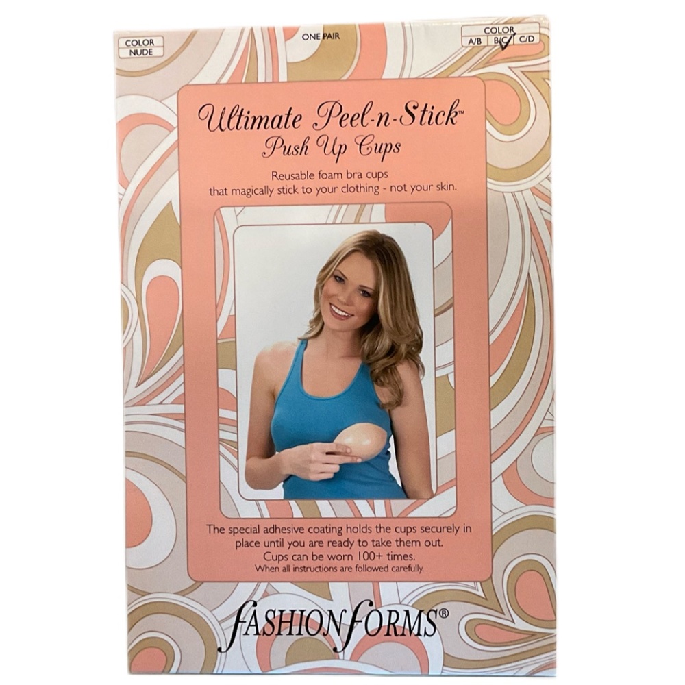 Fashion Forms Peel and Stick Push Up Cups Size B/C